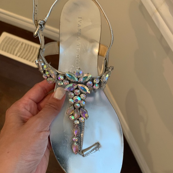 Ivanka Trump Crystal Sandals - Picture 3 of 4